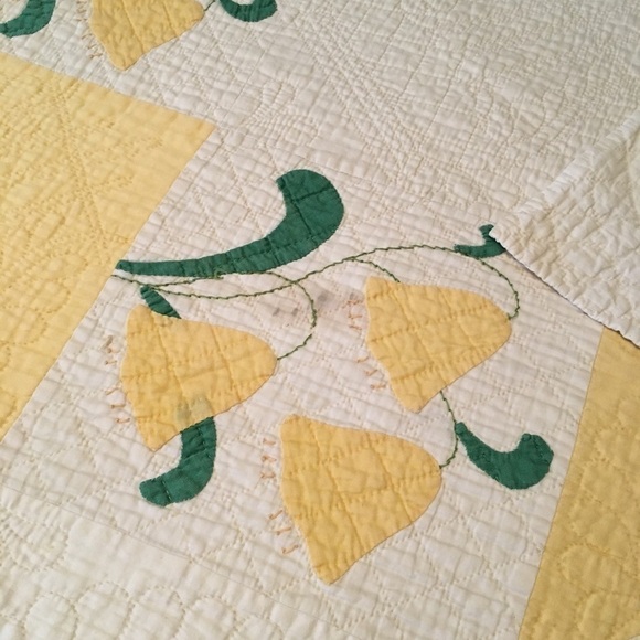 Vintage Antique Quilt Handmade - Picture 6 of 8